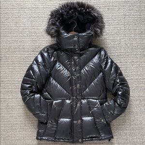 Pajar Shiny Black Puffer Jacket